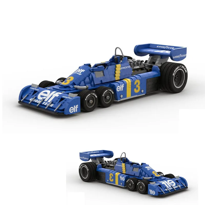 Yeni MOC-158318P34 1976 ölçekl - Model Kit Formula 1 incelemesi ve fiyatı